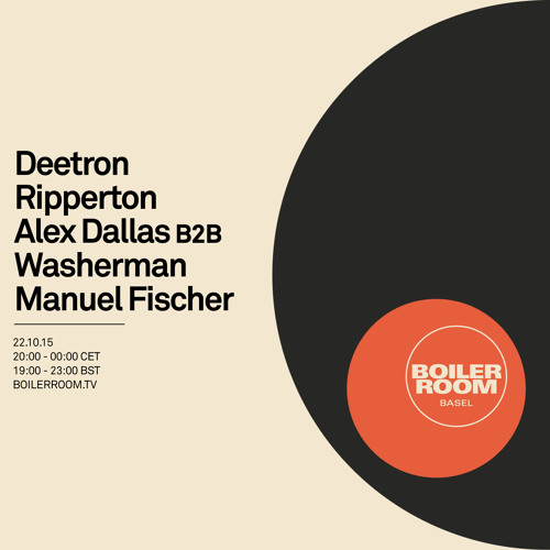 Manuel Fischer Boiler Room Basel DJ Set