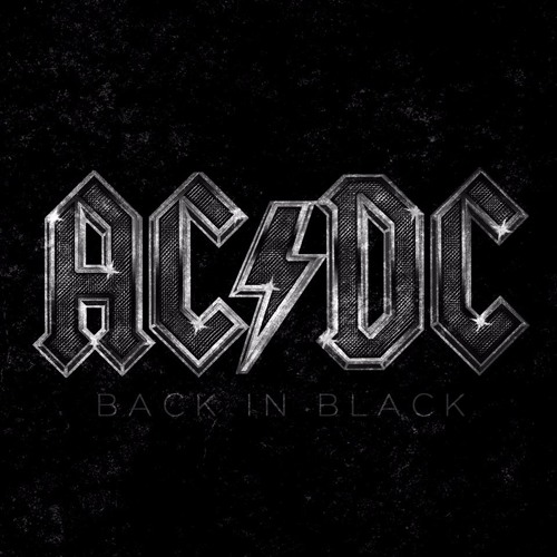 Ac dc back in black cover best sale