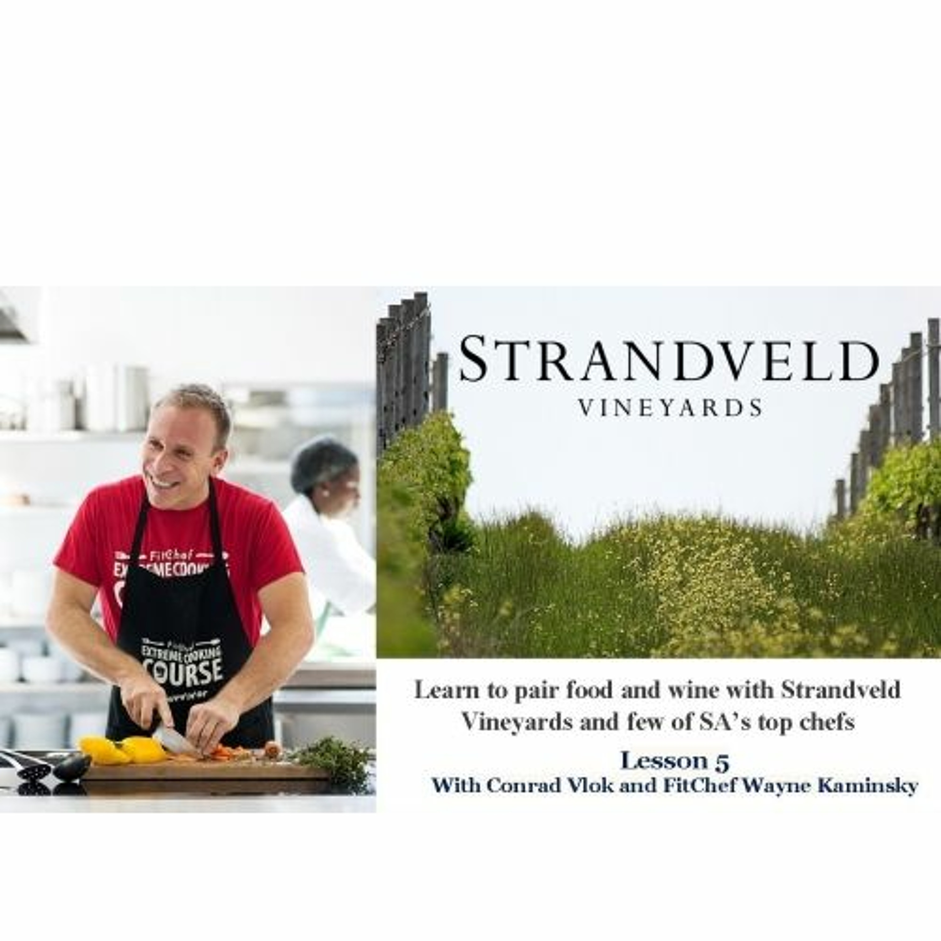 Lesson 5 : Food Wine Pairing Course - Strandveld Vineyards