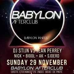 Dj Stijn @ Club Babylon 29nov15