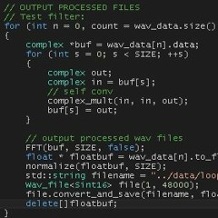 SciCock SelfConvolution