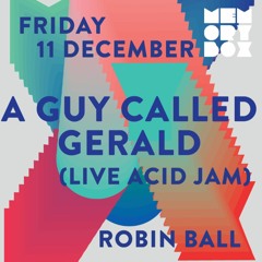 Robin Ball Live at Bussey Building for (Memory Box) 11 - 12 - 15