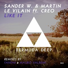 Sander W. & Martin Le Vilain ft. Creo - Like It (Original Mix)