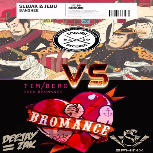 Sebjak & Jebu Vs Tim Berg - Banshee Vs Seek Bromance ( Mr Sphinx X Zak Mashup 2K16 )