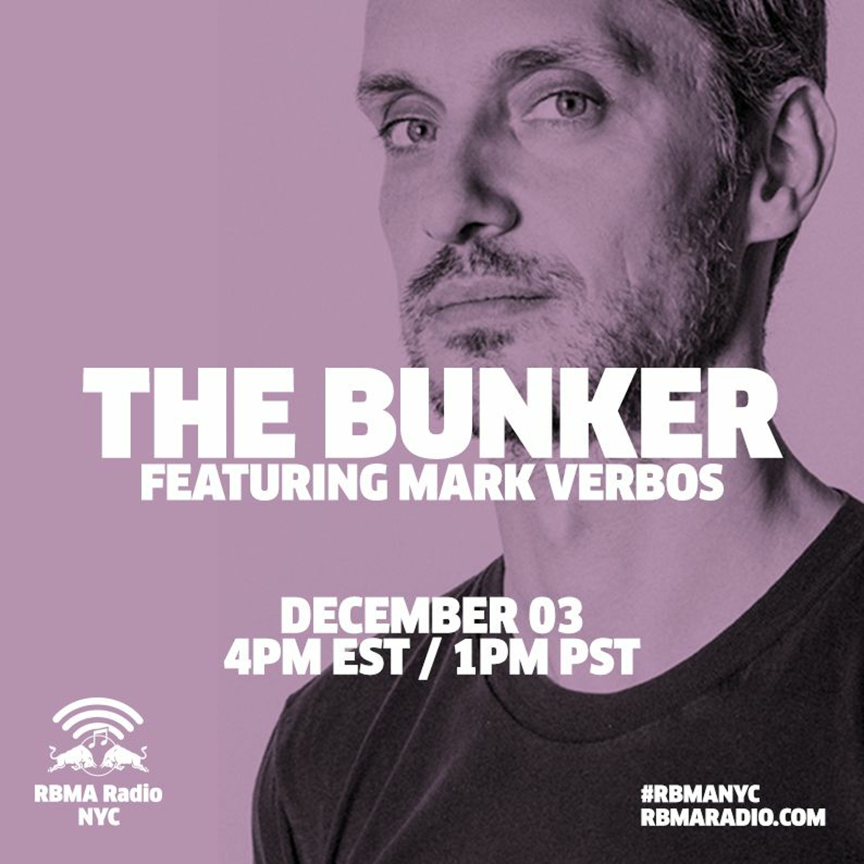 The Bunker on RBMA Radio: Mark Verbos 12/03/2015 episode artwork