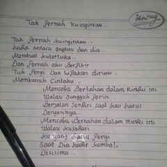 Ing_wiiwii - Tak Pernah ku Inginkan (instrument version Song by Tri Kurniawan)