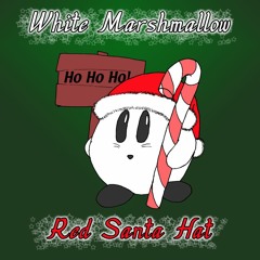 White Marshmallow, Red Santa Hat