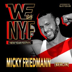 WE PARTY NYE FESTIVAL 2016 MICKY FRIEDMANN