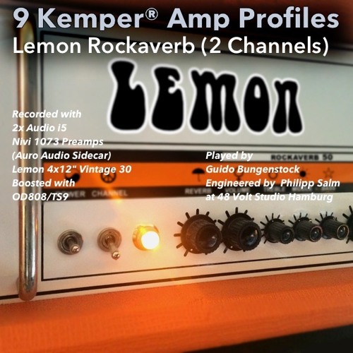 Kemper Amp Profiles of the Lemon Rockaverb