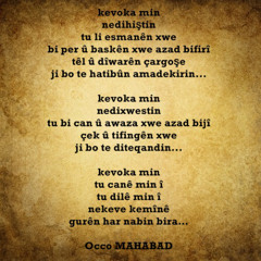 KEMALÊ XANÊ-Keçelo