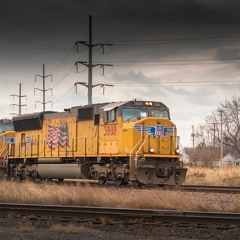 Freight Train Hi-Speed Stop with light Slack