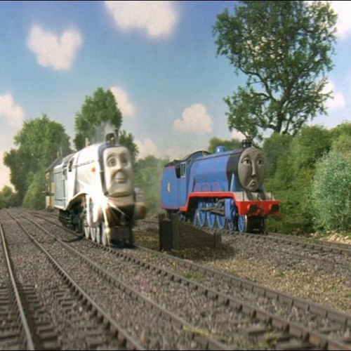 A Huge Engine Rocketed By!