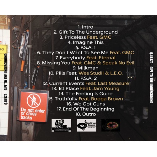 Gift To The Underground (Full Album Snippet Snippet)