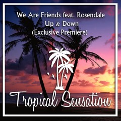 We Are Friends feat. Rosendale - Up & Down (Tropical Sensation Exclusive Premiere) Free Download