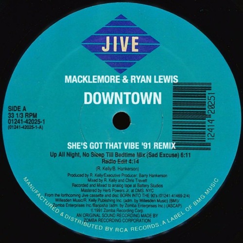 Macklemore & Ryan Lewis – Downtown (She's Got That Vibe '91 Remix) @InitialTalk