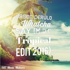 Jason Derulo - Whatcha Say (M.D.C Tropical Edit 2016)