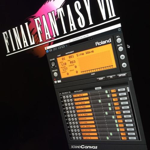 Stream SOUND Canvas VA - FINAL FANTASY VII J-E-N-O-V-A (The 20th  Anniversary of Roland SC-88Pro) by Suhr_Djent | Listen online for free on  SoundCloud