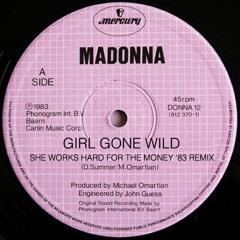 Madonna - Girl Gone Wild (She Works Hard For The Money '83 Remix)[FREE DL] @InitialTalk