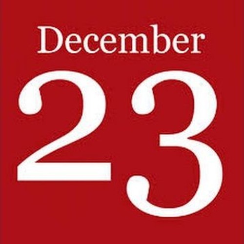 23 декабря день календаря