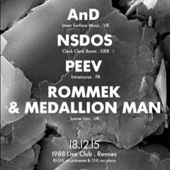Medallion Man @ Silent Kraft ACT VI, Rennes - 18/12/15