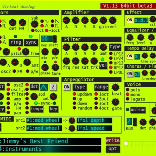 Blink 182 - Dumpweed  Played On My Synth1 Patch