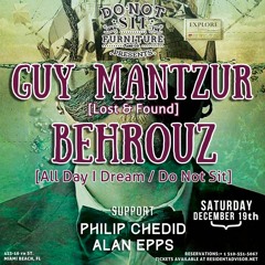 Philip Chedid - Warm Up Set For Guy Mantzur & Behrouz @ Do Not Sit (Dec 19, 2015)
