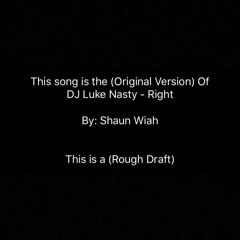Shaun Wiah ~ DJ Luke Nasty - Right (Original Version)
