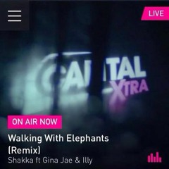 Shakka ft. Gina Jae & iLLy - Walking With Elephants Remix