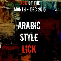 Sinister Arabic Lick - Shred Aj