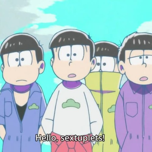 Matsuno Bros scream (Ripped from Ep 6)