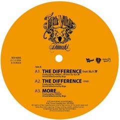 THE DIFFERENCE ft. 仙人掌 (Carbon Fiber Remix) / HIMUKI