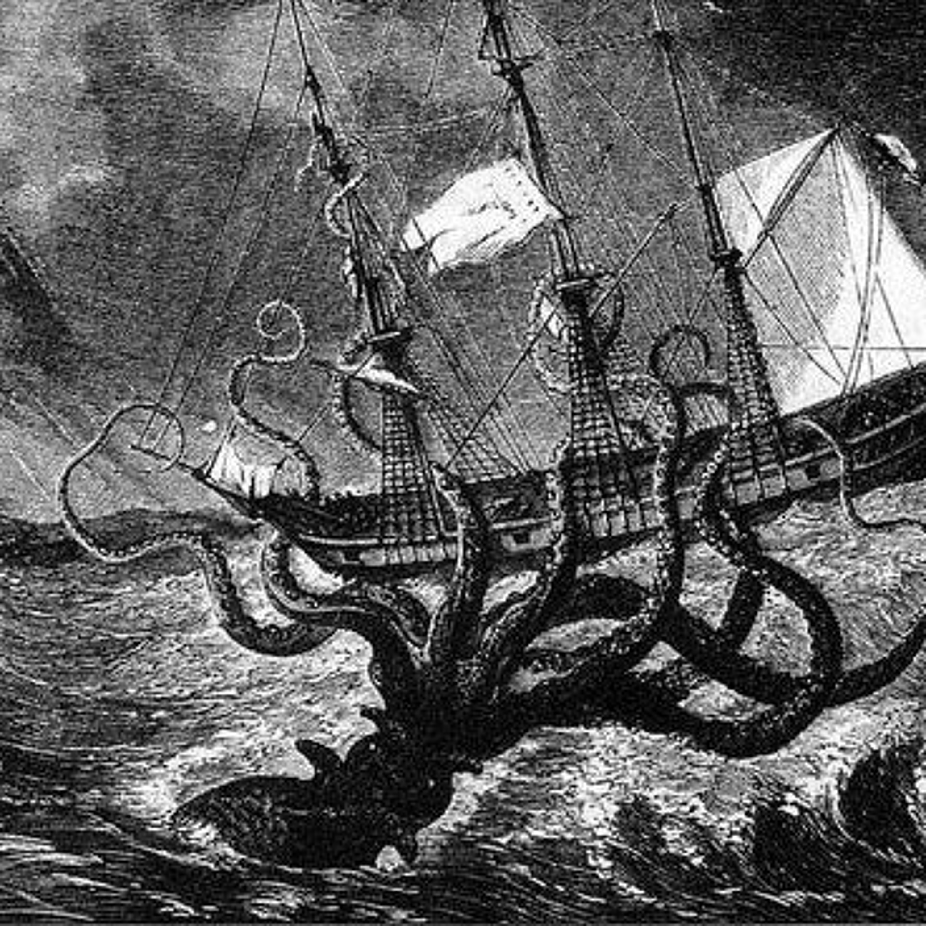 Ep 22 Giant Squid, scuba diving, and Thalassophobia episode artwork