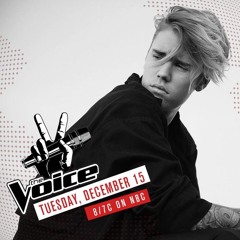 justin bieber performing sorry on the voice 2015