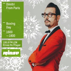 Rinse FM Podcast - Dimitri from Paris - 26th December 2015
