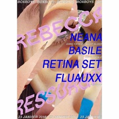 23/01/2016 : Rebecca Ressurgit w/ Gang Fatale et Retina Set