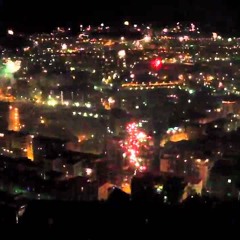 New Year's Eve Fireworks, Naples, Italy (field recording)