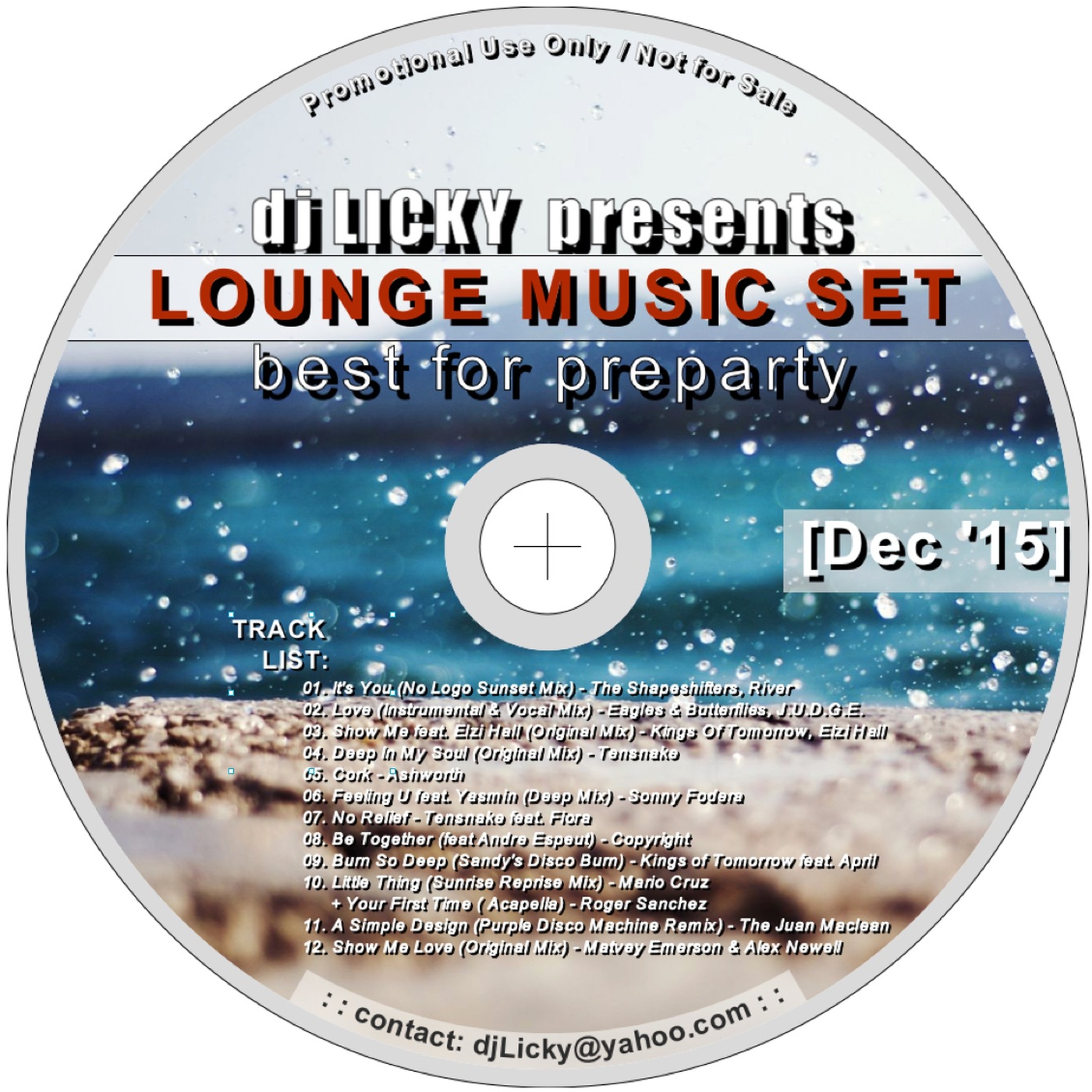 Lounge Music Set by dj Licky [Dec 2015]