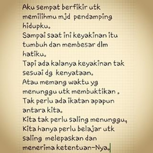 Stream Mencintai Kehilangan (Short Cover Anandito dwis) by Kang Adoel Stream Mencintai Kehilangan (Short Cover Anandito dwis) by Kang Adoel