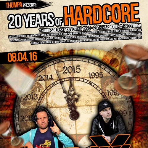 Thumpa - 20 Years Of Hardcore 08.04.16 Leicester Part 1 - 1995
