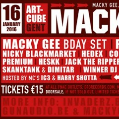 MACKY GEE's BIRTHDAY EXTRAVAGANZA - comp entry - DJ BOOOGIEMAN