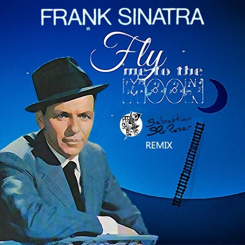 Lista Foto Letras De Frank Sinatra Fly Me To The Moon Cena Hermosa