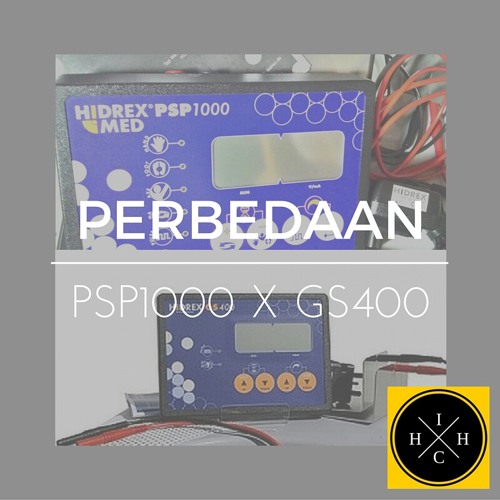 Produk Hyperhidrosis Indonesia: Perbedaan Mesin Ionto PSP1000 X GS400