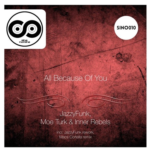 JazzyFunk, Manos, Moe Turk - All Beacause Of You (Original Mix)