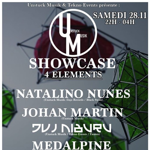 DVJ NIBURU - UNSTUCK MUSIK SHOWCASE at 4 ELEMENTS 28.11.15 (Unstuck Musik)