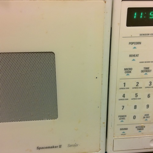 Spacemaker II Microwave Running
