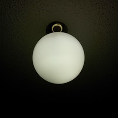 Compact Fluorescent Light Bulb Through Housing