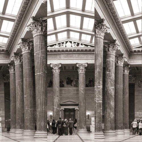 Intervention (1995) - for 4 orchestra groups in an reverberant hall - BINAURAL