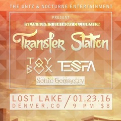 Transfer Station with Toy Box, Sonic Geometry and Tesfa @ Lost Lake - 1/23/2016