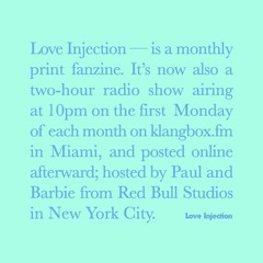 Love Injection Radio 007 Feat. Francis & Shane (Hi Standards/Aloha Friday/Blind Faith Collective)