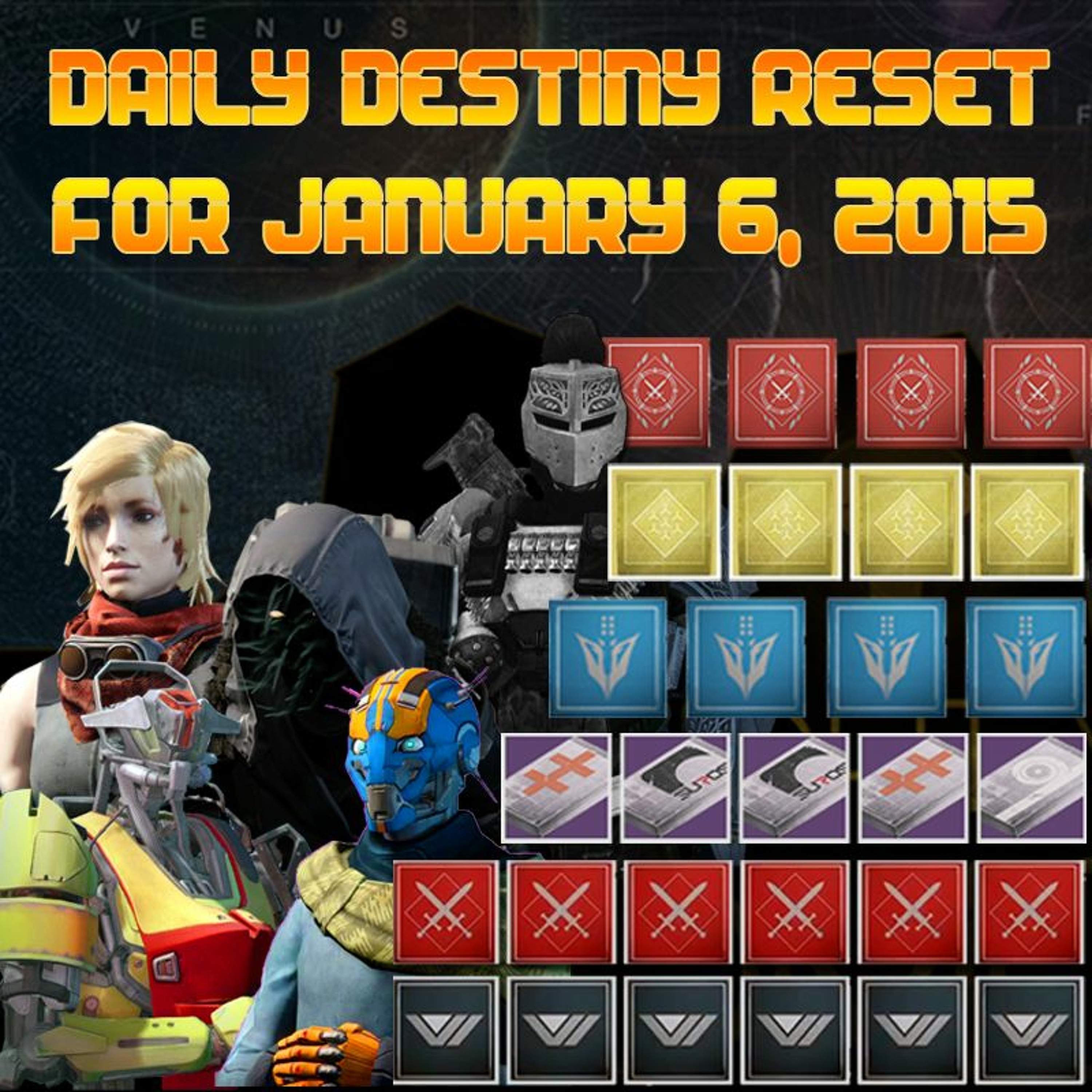 Daily Destiny Reset